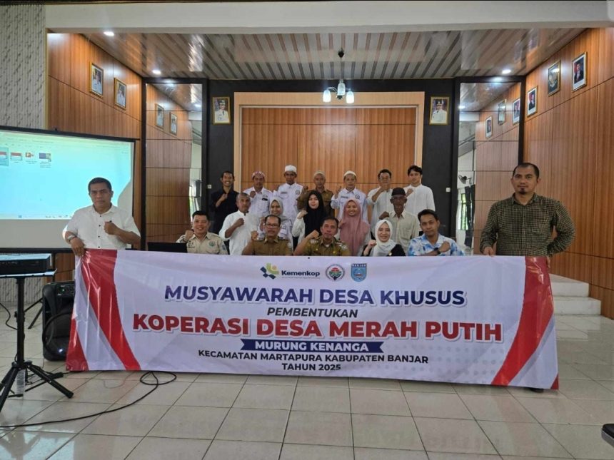 Pemkab Banjar Kawal Pembentukan Koperasi Merah Putih di Seluruh Desa