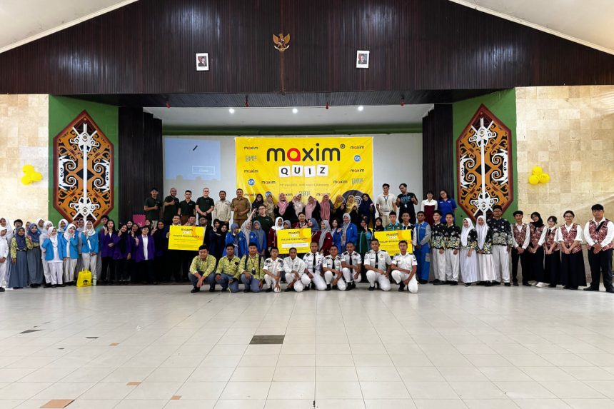 Untuk Pertama Kalinya di Kalimantan, Maxim Selenggarakan Kompetisi Unik untuk Dukung Literasi Pelajar di Balikpapan