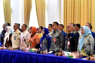 Pj Bupati Barut Pimpin Rakor Percepatan Realisasi Anggaran 2025