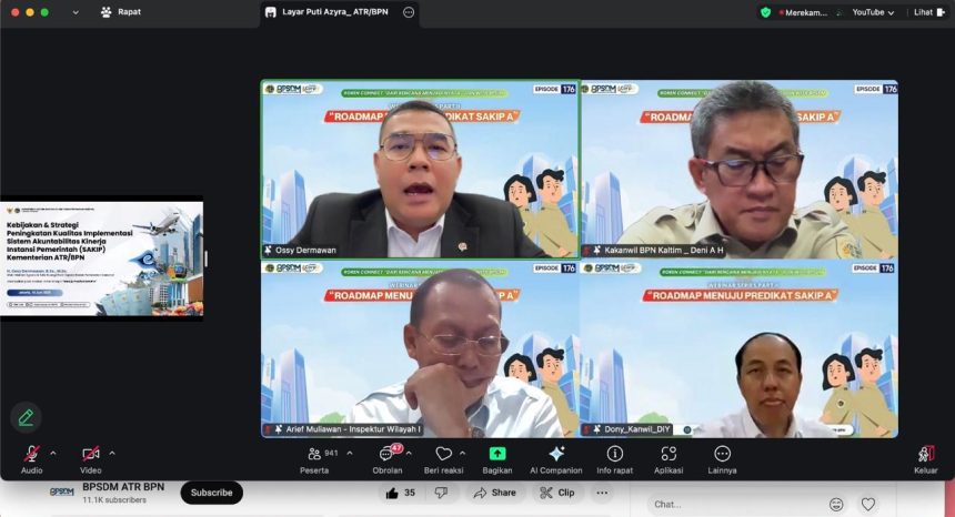 Targetkan Predikat SAKIP A, Wamen Ossy Sampaikan Lima Strategi Utama yang Lebih Terukur dan Berdampak