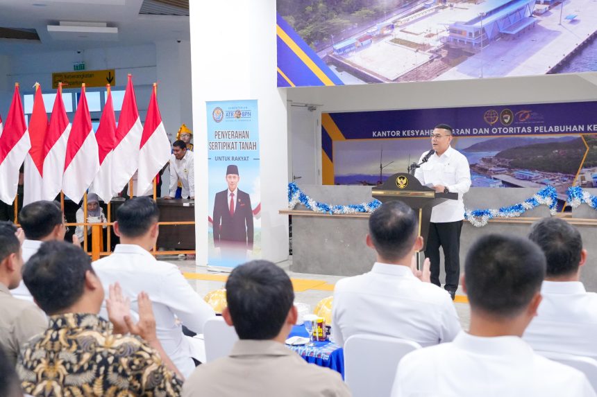 Wamen Ossy Apresiasi Kolaborasi Seluruh Pihak yang Sudah Membuat 95% Target PTSL Sulawesi Tengah Tercapai