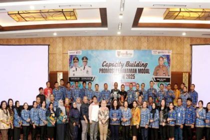Foto bersama saat kegiatan Capacity Building Promosi Penanaman Modal. Foto : Istimewa
