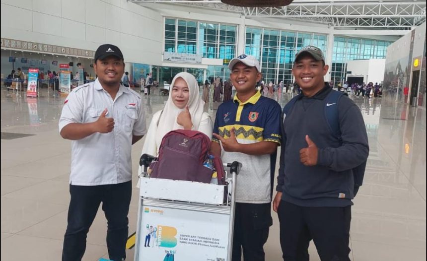 Riyanti, atlet panahan binaan National Paralympic Committee (NPC) Balangan, resmi dipanggil mengikuti seleksi nasional (seleknas) tertutup untuk cabang panahan divisi recurve, sebagai bagian dari persiapan menuju ASEAN Para Games 2026 di Thailand. Foto: Istimewa