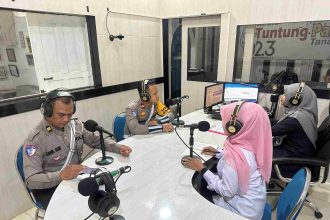 Kegiatan Satuan Lalu Lintas Polres Tanah Laut ( dok Humas Polres Tala)