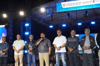 Wakil Gubernur Kalteng H. Edy Pratowo saat hadir menyapa langsung masyarakat Kota Palangka Raya. Foto : Istimewa