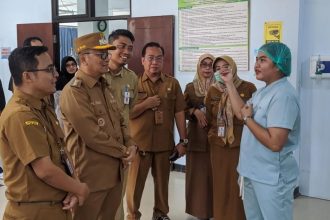 Bupati Tabalong Tinjau IGD RSUD HBK