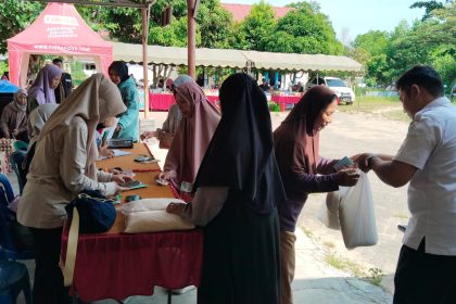 Pemkab Banjar Gelar Gerakan Pangan Murah di Dua Lokasi