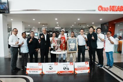 Teknisi Trio Motor Asal Amuntai Raih Juara 1 Nasional AHM Technical Skill Contest 2025