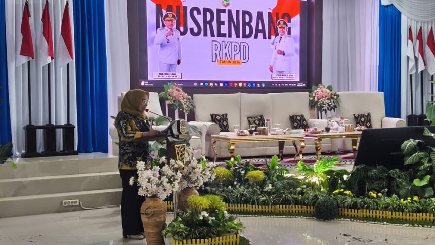 Ketua DPRD Kotabaru, Suwanti menghadiri Musrenbang RKPD tahun 2026. Foto by Humas DPRD Kotabaru