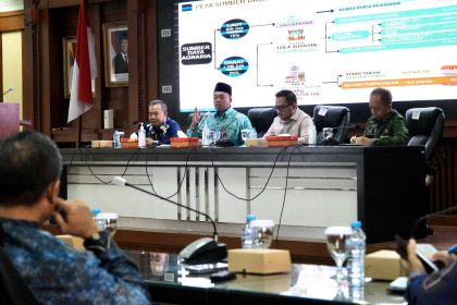 usron Wahid, menegaskan pentingnya sinergi antara pemerintah pusat dan daerah dalam pelaksanaan program Kementerian ATR/BPN