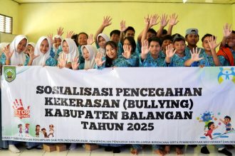 Puluhan Siswa-Siswi SMA Negeri 1 Halong, ikuti Sosialisasi Bahaya Bullying. Foto: MC Balangan