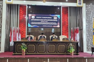 Paripurna Tiga Buah Raperda, DPRD Kotabaru Berharap Dapat Meningkatkan Pelayanan