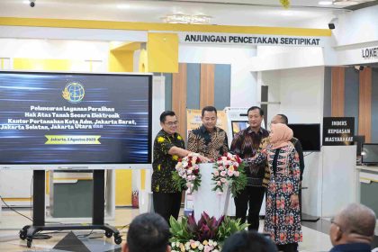 Kanwil BPN Provinsi DKI Jakarta Luncurkan Layanan Peralihan Hak Tanah Elektronik untuk Tingkatkan Kualitas Data dan Pelayanan