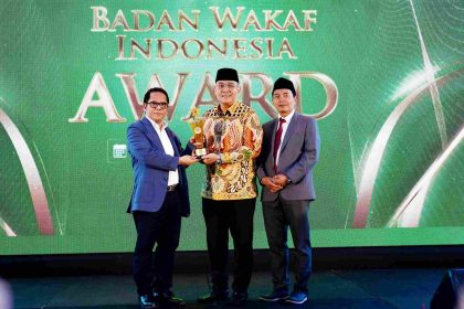 Kementerian ATR/BPN Raih Penghargaan Pendukung Percepatan Sertifikasi Tanah Wakaf oleh BWI Awards
