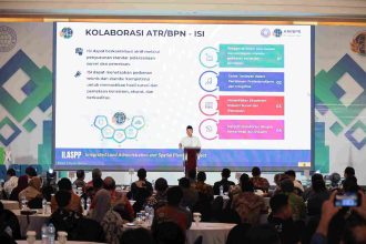 Menteri Nusron Bicarakan Soal Pentingnya Akurasi Peta di HUT ke-53 Ikatan Surveyor Indonesia