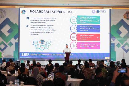 Menteri Nusron Bicarakan Soal Pentingnya Akurasi Peta di HUT ke-53 Ikatan Surveyor Indonesia