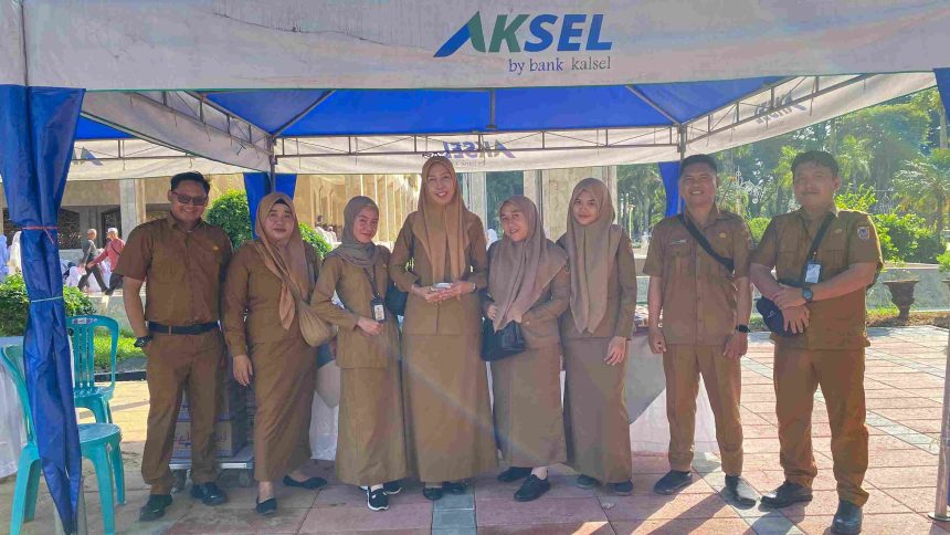 Teks Foto : Stand Makanan BPKAD Provinsi Kalimantan Selatan Foto : Amel