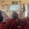 Kelas interaktif Bahasa Inggris bersama Mahasiswa Ilmu Komunikasi ULM. Foto : Amel LK
