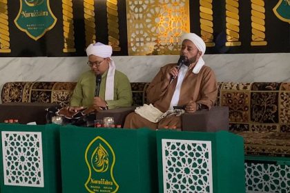 Ceramah yang dilakukan oleh Assyekh Ahmad bin Salim dari Hadramaut