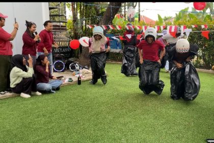 Acara 17 Agustus oleh Komunitas Perspektif. Foto: Amel/lenterakalimantan.com