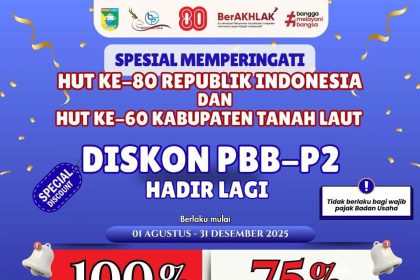 Bupati dan Wakil Bupati Tanah Laut ( dok Diskominfostasan Tala)