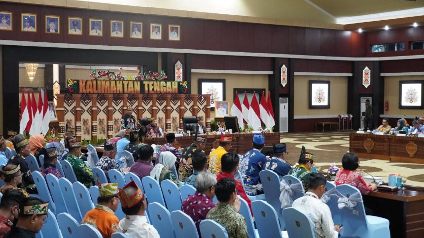Suasana Rapat Koordinasi (Rakor) bersama seluruh pemerintah kabupaten/kota untuk membahas strategi optimalisasi Pendapatan Asli Daerah (PAD). Foto: Istimewa