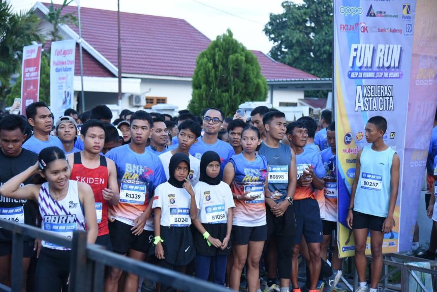 Peserta BNN Run 2025 Volume. Foto: Istimewa