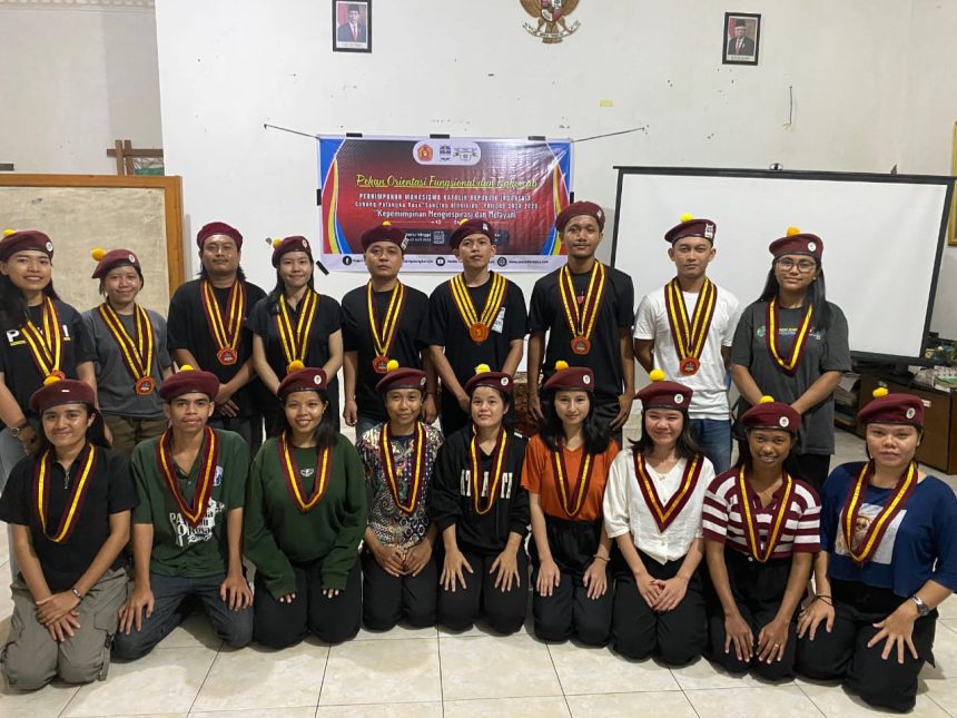 Perhimpunan Mahasiswa Katolik Republik Indonesia (PMKRI) Cabang Palangka Raya. Foto: Antonius Sepriyono/lenterakalimantan.com