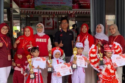 Showroom Honda Trio Motor Tanjung