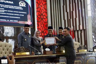 DPRD Kotabaru Sahkan RPJMD 2025–2029 dan Empat Raperda Strategis