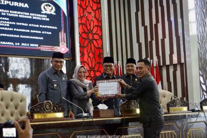 DPRD Kotabaru Sahkan RPJMD 2025–2029 dan Empat Raperda Strategis