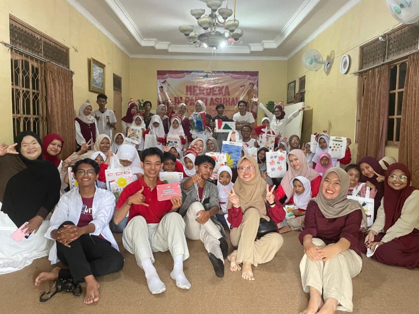 Borneo Mengabdi Rayakan HUT ke-80 RI di Panti Asuhan Nur Azizah