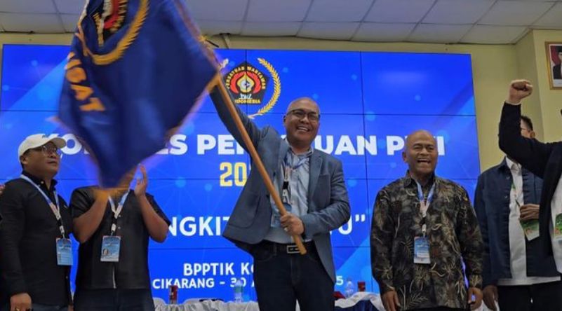 Akhmad Munir Terpilih Jadi Ketua Umum PWI Pusat Periode 2025-2030. Foto: dok. PWI Pusat