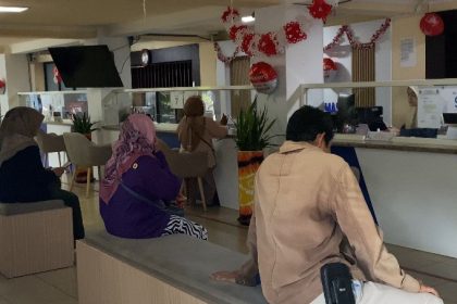 Pelayanan balik nama gratis oleh PT Air Minum Bandarmasih. Foto: Amel/lenterakalimantan.com