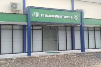 Kantor PT Asabaru Dayacipta Lestari. Foto: Istimewa