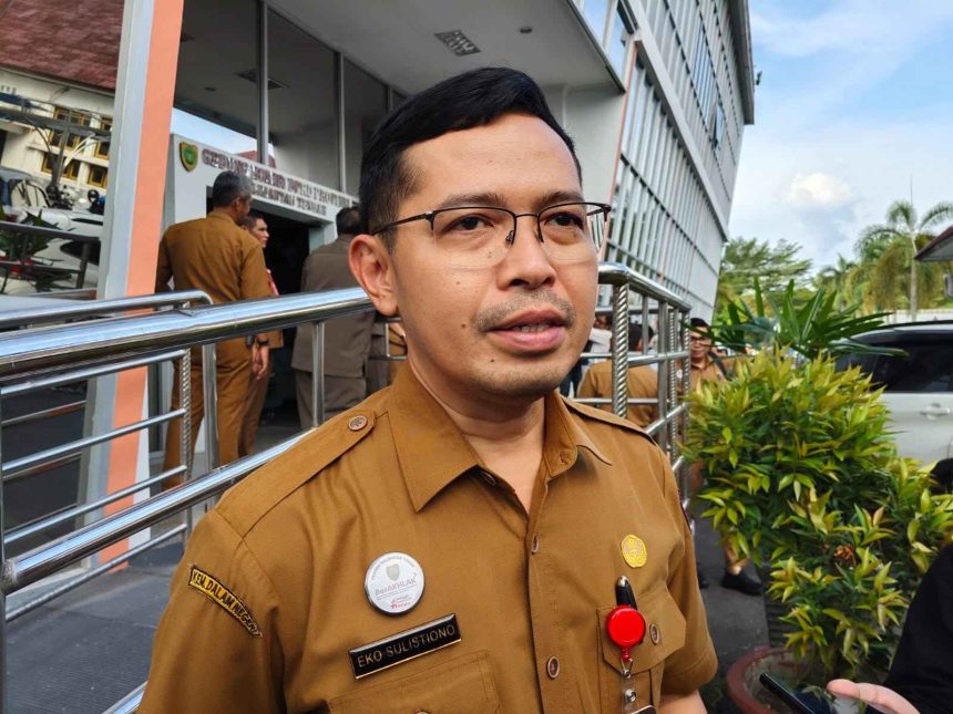 Plt Inspektur Daerah Kalteng, Eko Sulistiono. Foto: Antonius Sepriyono/lenterakalimantan.com