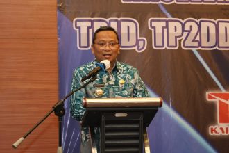 Bupati Tabalong, H Muhammad Noor Rifani memberikan arahannya. Foto: Humas Prokopim