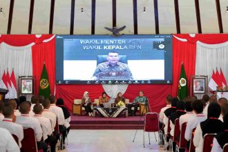 STPN Bentuk Karakter dan Kepemimpinan, Wamen Ossy Titip Tiga Nilai yang Perlu Dipedomani Taruna/i STPN