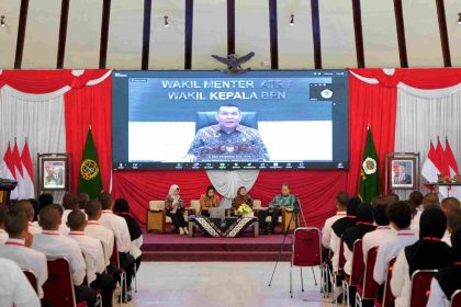 STPN Bentuk Karakter dan Kepemimpinan, Wamen Ossy Titip Tiga Nilai yang Perlu Dipedomani Taruna/i STPN