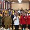 Foto bersama usai pelantikan pengurus Dewan Pimpinan Daerah (DPD) Gerakan Mahasiswa Nasional Indonesia (GMNI) Kalimantan Tengah periode 2025–2027 di Aula Jayang Tingang. Foto: Antonius Sepriyono/lenterakalimantan.com
