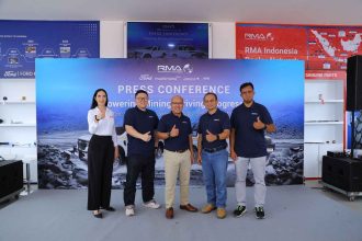 Catarina Damasceno, General Manager AVIS Indonesia & Laos; Erik Pascanugraha, Sales Director Ford RMA Indonesia; Toto Suharto, Country Manager RMA Indonesia; Wilda Bachtiar, General Manager Mahindra RMA Indonesia; Muhammad Rosyid, Head of Sales & Operations Jasana Prima | Foto: RMA Indonesia