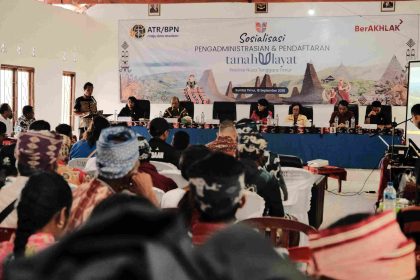Manfaat Sertipikasi Tanah Ulayat, Kementerian ATR/BPN: Bukan Hanya untuk Masyarakat Adat Tapi Semua Pihak