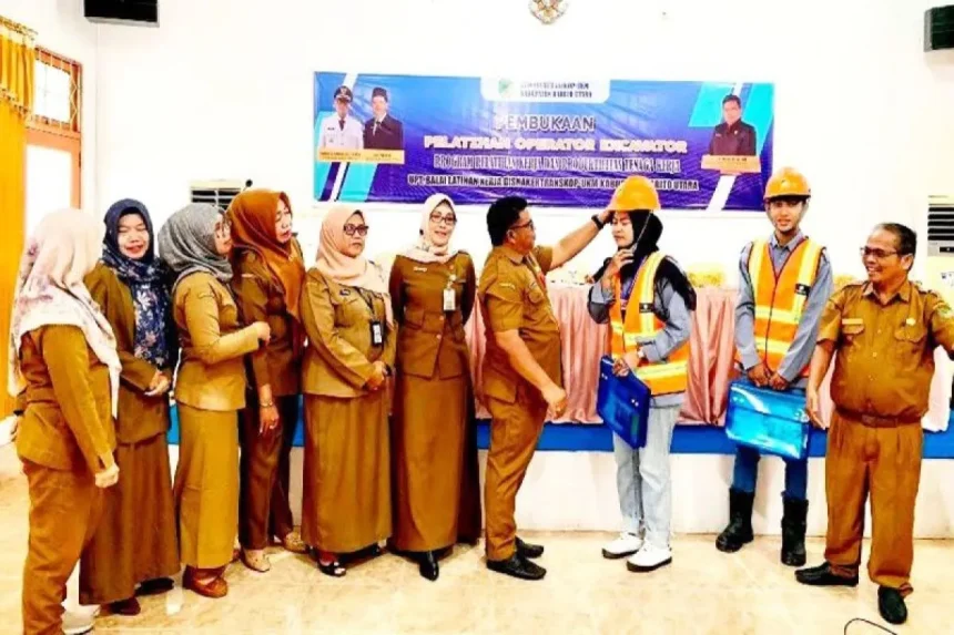 Pemkab Barito Utara Latih Operator Ekskavator untuk Tingkatkan Kompetensi Tenaga Kerja