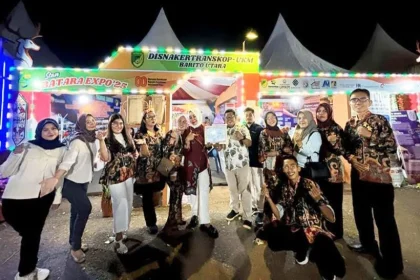 Stan Disnakertranskop UKM Barito Utara Raih Juara 3 Batara Expo 2025