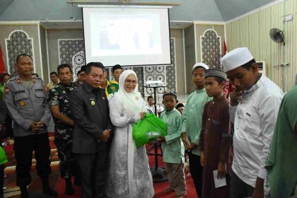 Bupati Kapuas Hadiri Lebaran Yatim dan Difabel