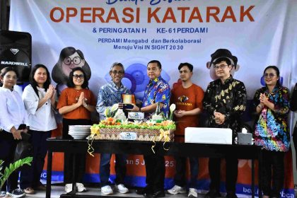 Wabup Kapuas Hadiri Ramah Tamah dan Bakti Sosial Operasi Katarak Gratis HUT ke-61 PERDAMI