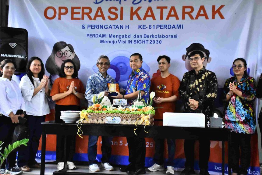 Wabup Kapuas Hadiri Ramah Tamah dan Bakti Sosial Operasi Katarak Gratis HUT ke-61 PERDAMI