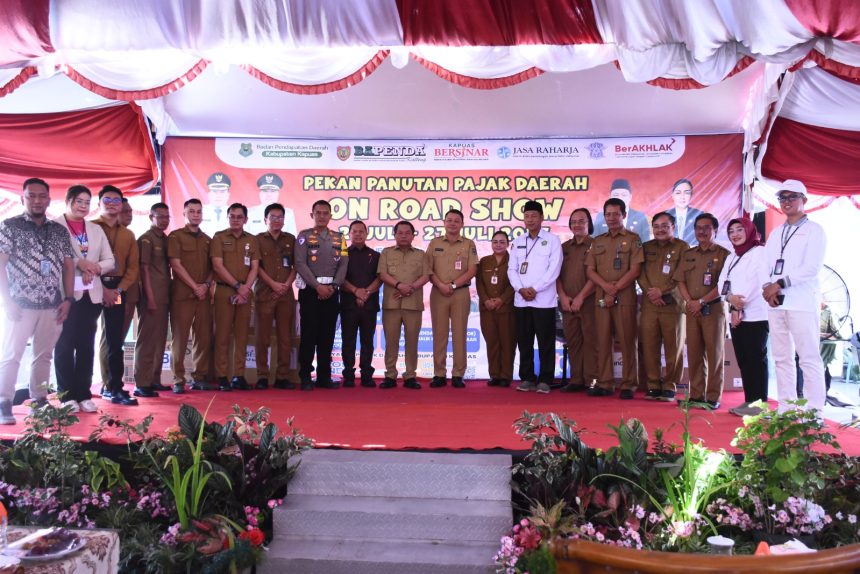 Bupati Kapuas Buka Pekan Panutan Pajak Daerah On Road Show Tahun 2025