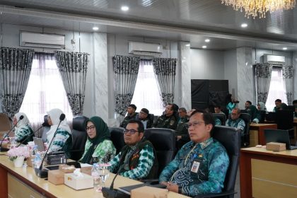 Balangan Ikuti Verifikasi Nasional Kabupaten Sehat 2025 Secara Daring