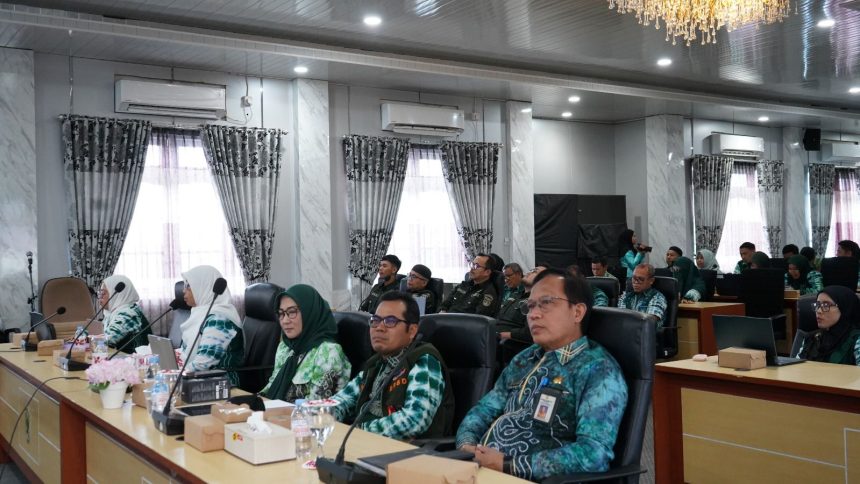 Balangan Ikuti Verifikasi Nasional Kabupaten Sehat 2025 Secara Daring